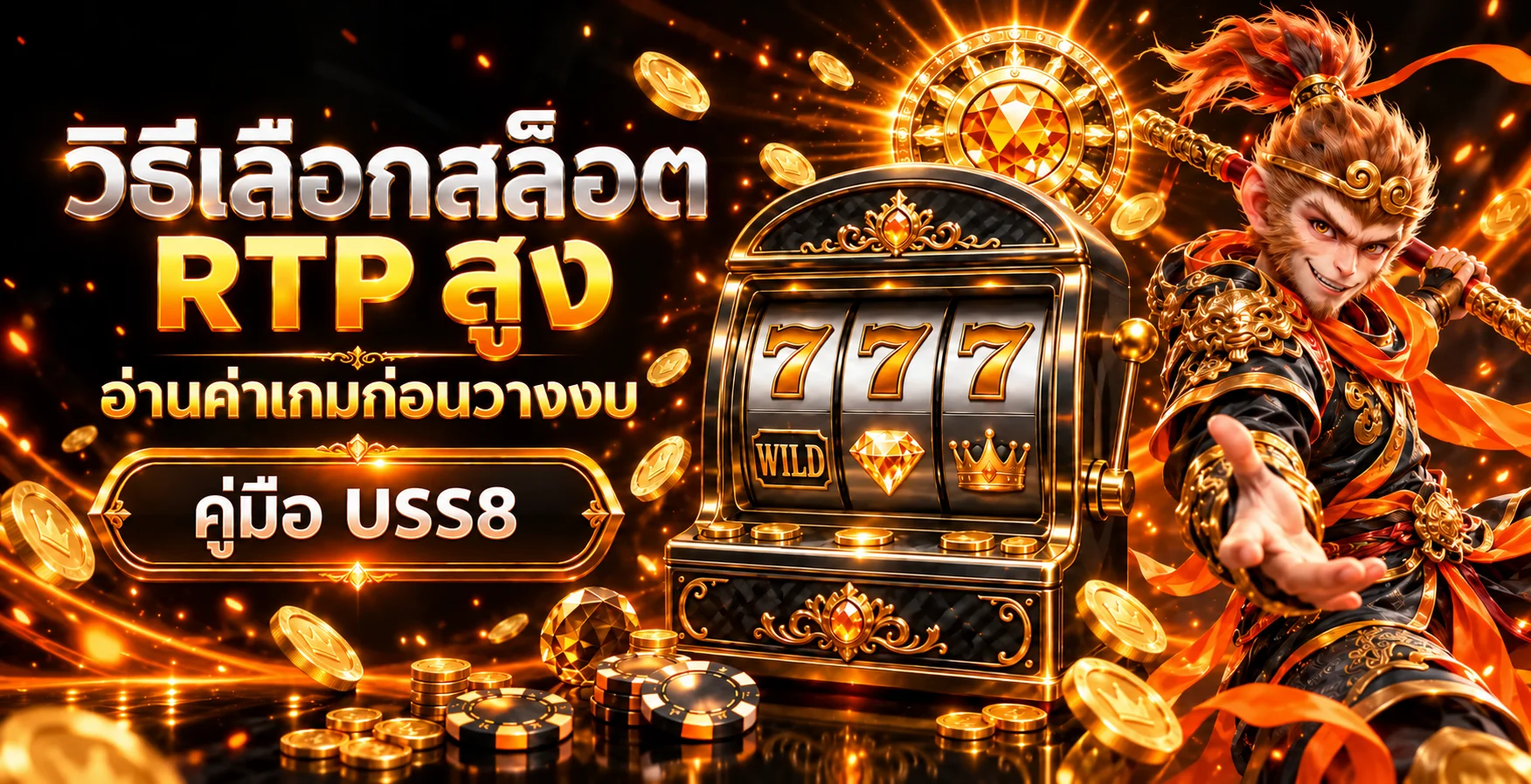 USS8 วิธีเลือกเกมสล็อต RTP สูงก่อนวางงบ